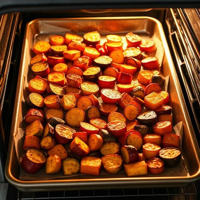 Easy Roasted Fall Vegetables