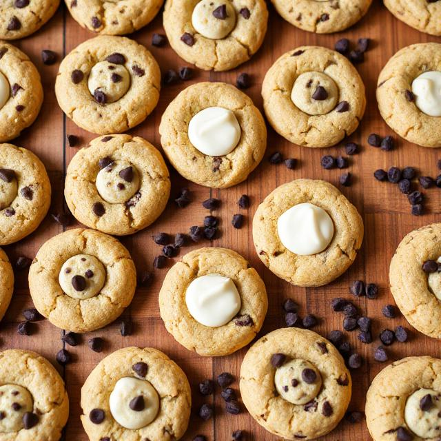 Easy Chocolate Chip Cannoli Cookies