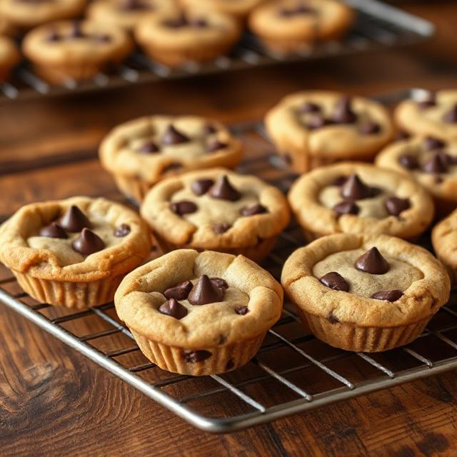 Easy Chocolate Chip Cookie Cups