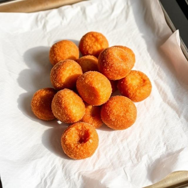 Easy Pumpkin Donut Holes