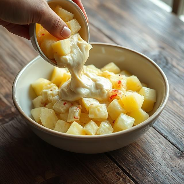 Easy Creamy Pineapple Salad