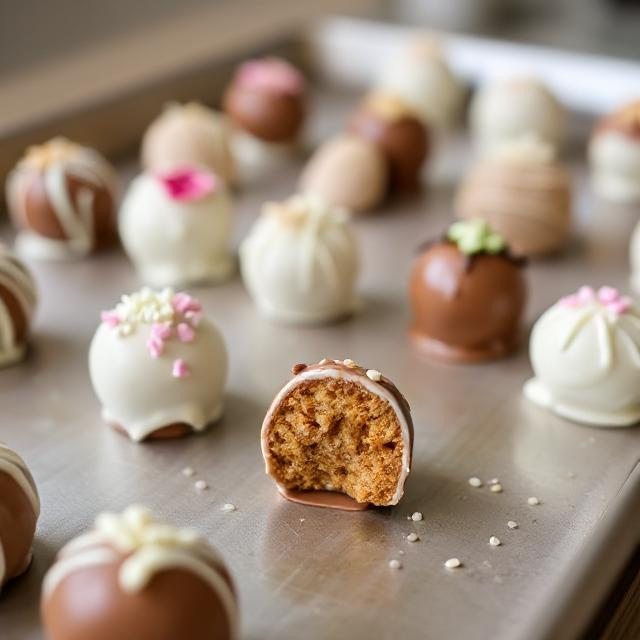 Easy Carrot Cake Truffles