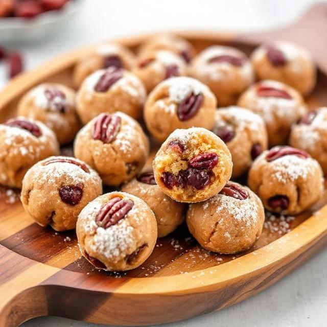 Easy Cranberry Pecan Bites