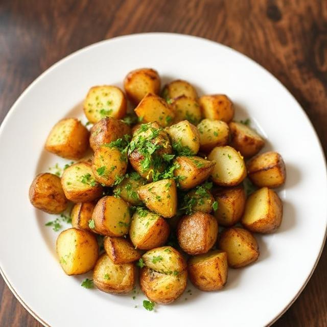 Easy Greek Lemon Potatoes