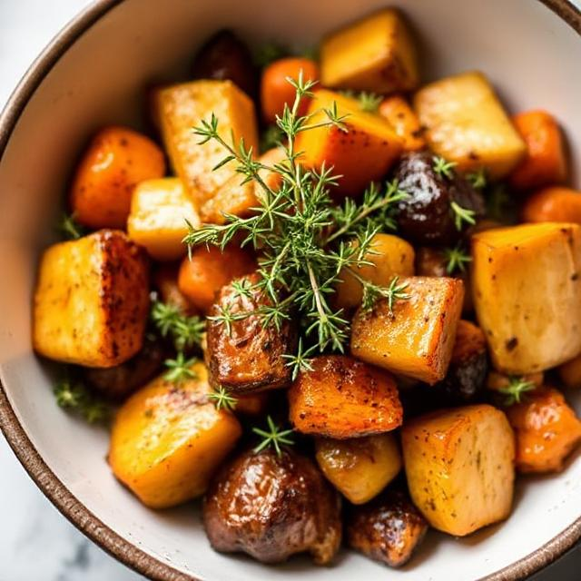 Easy Roasted Fall Vegetables