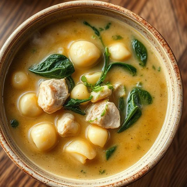 Easy Chicken Gnocchi Soup