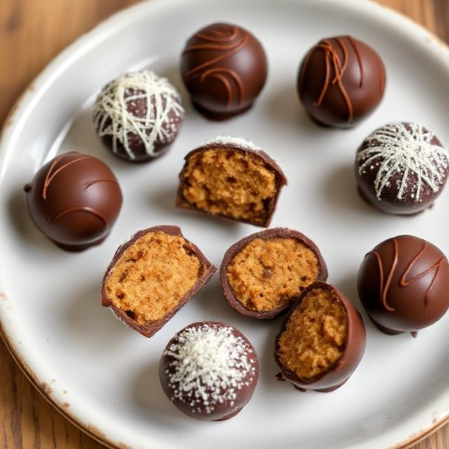 Easy Carrot Cake Truffles