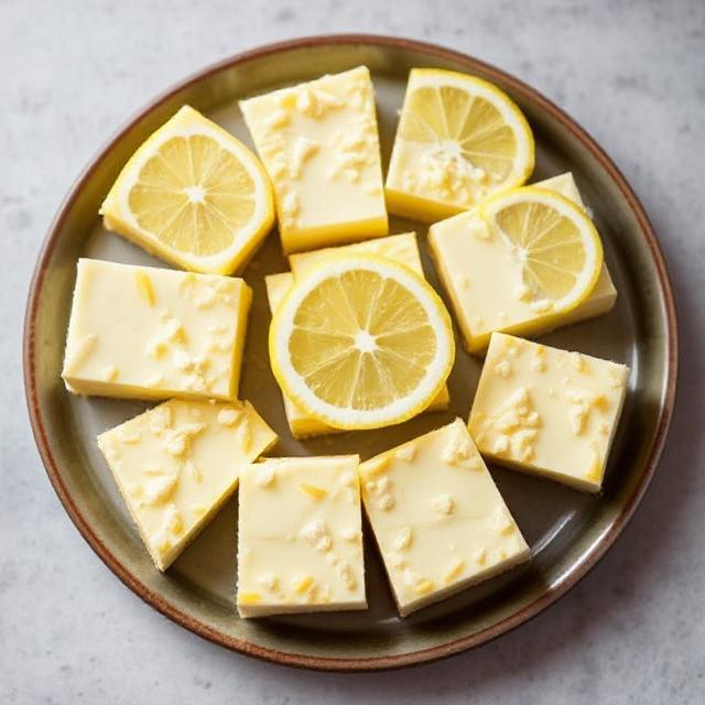 Easy Lemon and White Chocolate Squares