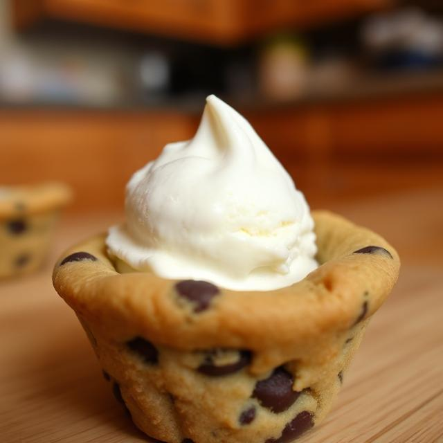 Easy Chocolate Chip Cookie Cups