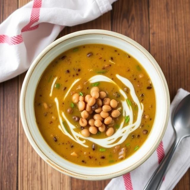 Easy Black-Eyed Pea Soup