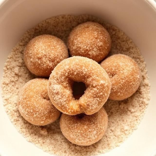 Easy Pumpkin Donut Holes