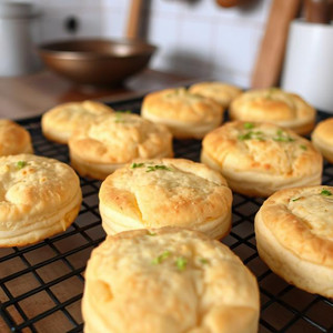 Easy Cheesy Garlic Drop Biscuits