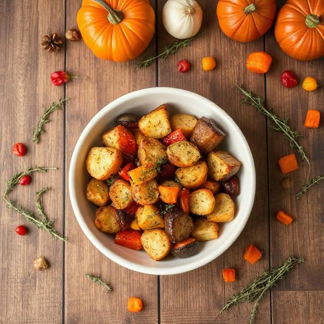 Easy Roasted Fall Vegetables