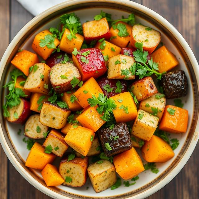 Easy Roasted Root Vegetables and Burnt Honey