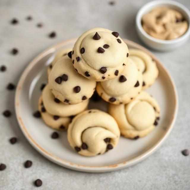 Easy Chocolate Chip Cannoli Cookies