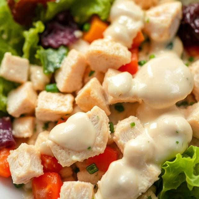 Easy Ranch Chicken Salad