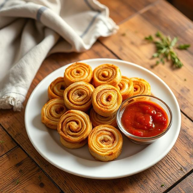 Easy Italian Sausage Pinwheels