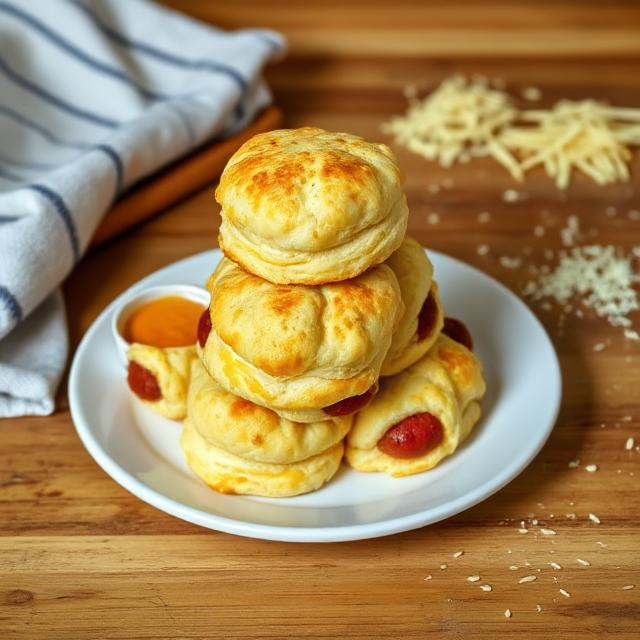 Easy Cheddar Biscuit Little Smokies