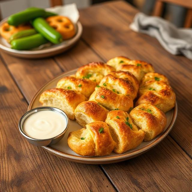 Easy Jalapeño Popper Pull-Apart Bread