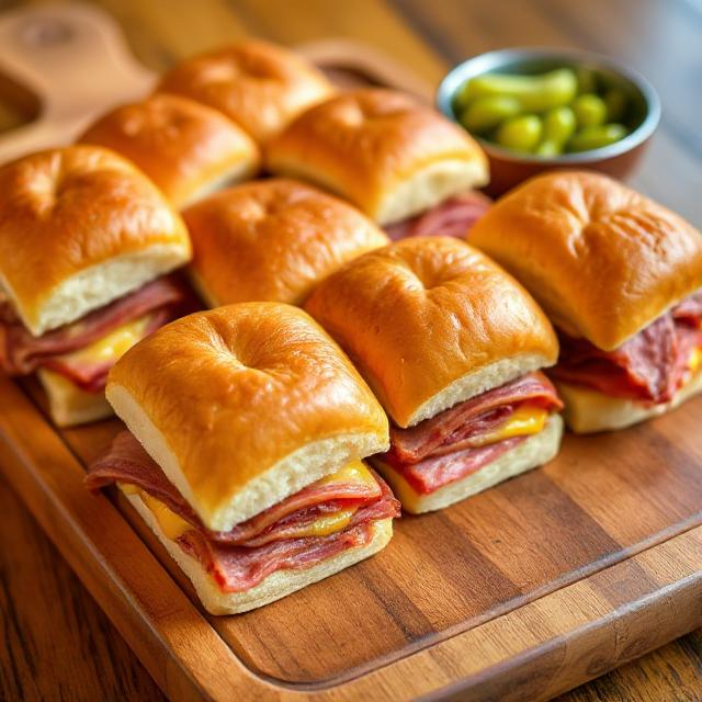 Easy Pastrami Sliders