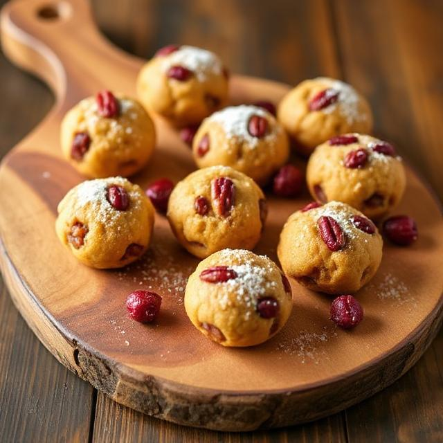 Easy Cranberry Pecan Bites