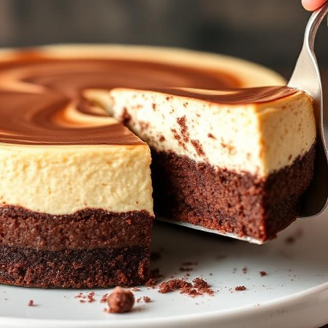 Easy Brownie Bottom Cheesecake Recipe