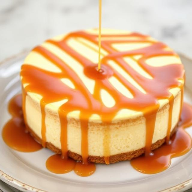 Easy Creamy Dulce de Leche Cheesecake