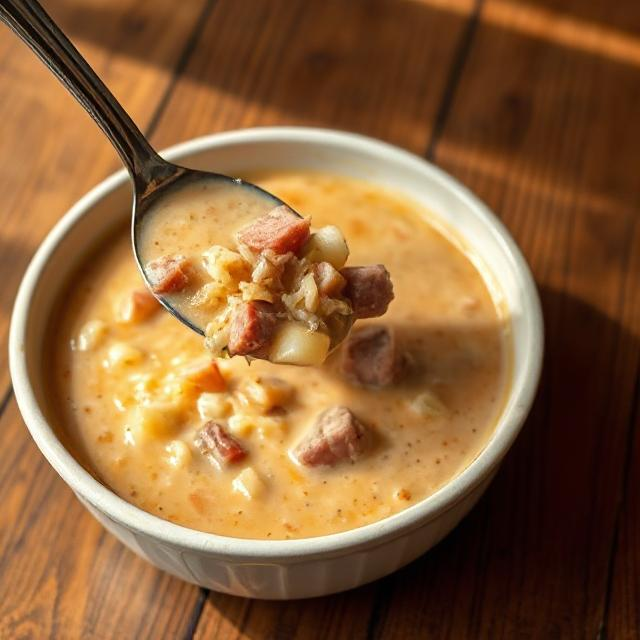 Easy Creamy Reuben Soup