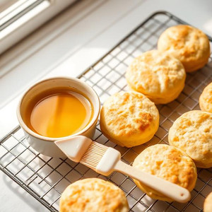 Easy Cheesy Garlic Drop Biscuits