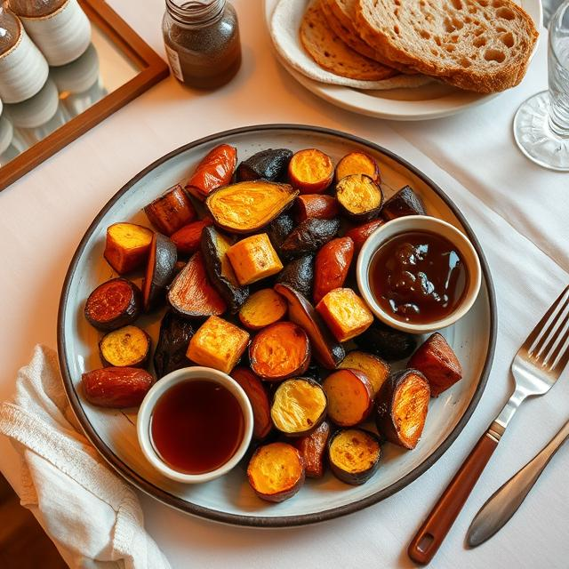 Easy Roasted Root Vegetables and Burnt Honey