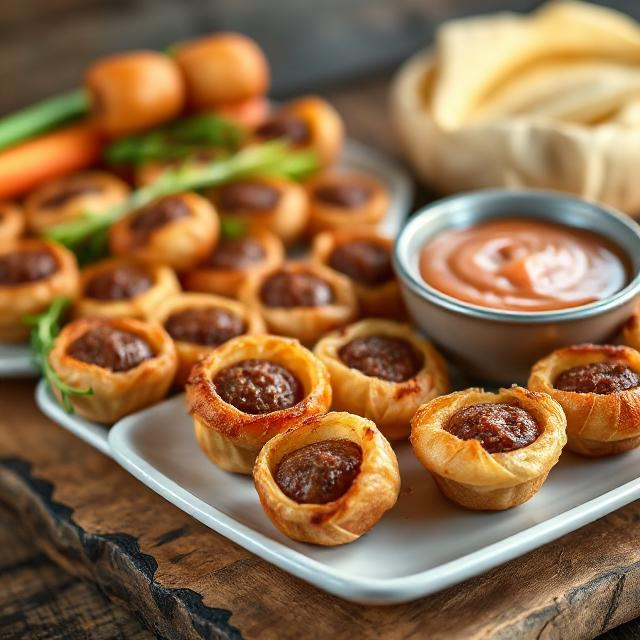 Easy Kilted Sausage Bites