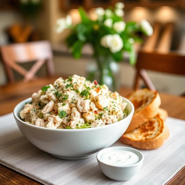 Easy Ranch Chicken Salad