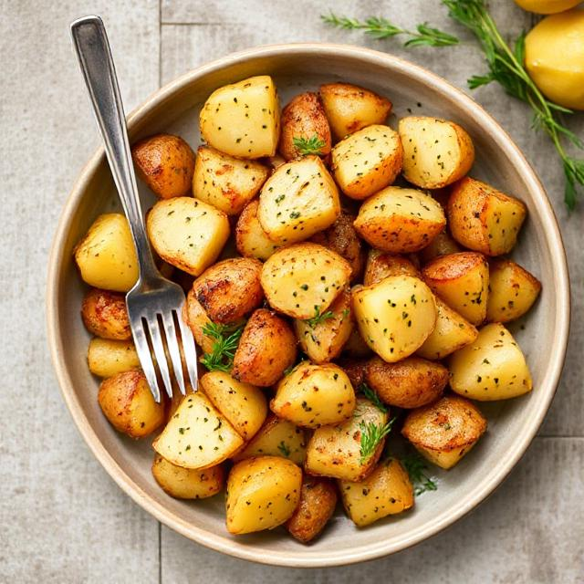 Easy Greek Lemon Potatoes