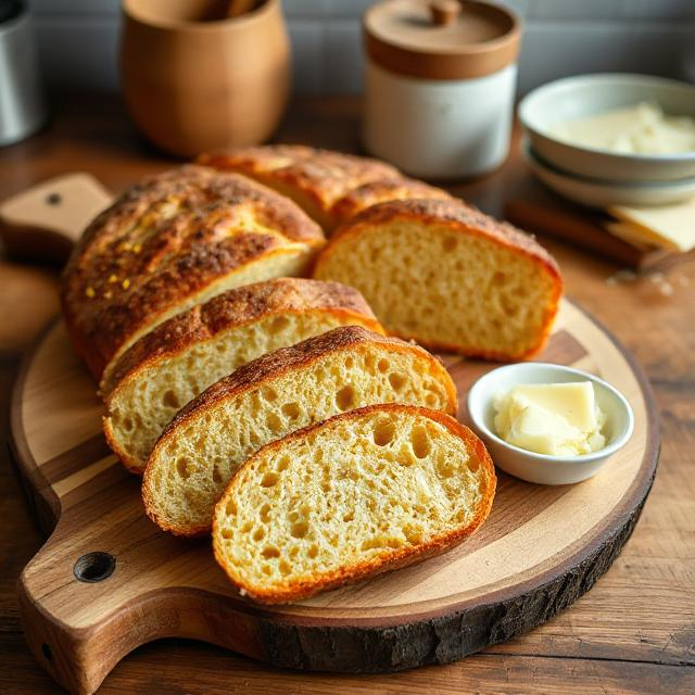 Easy Cheddar Beer Bread