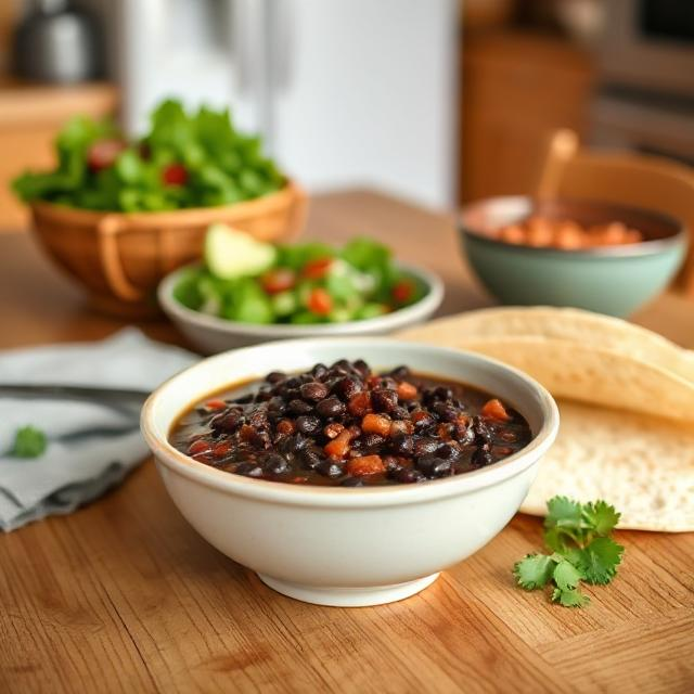 Easy Mexican Black Beans Recipe