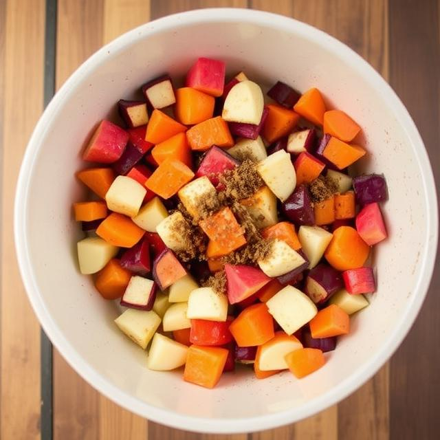 Easy Roasted Root Vegetables and Burnt Honey