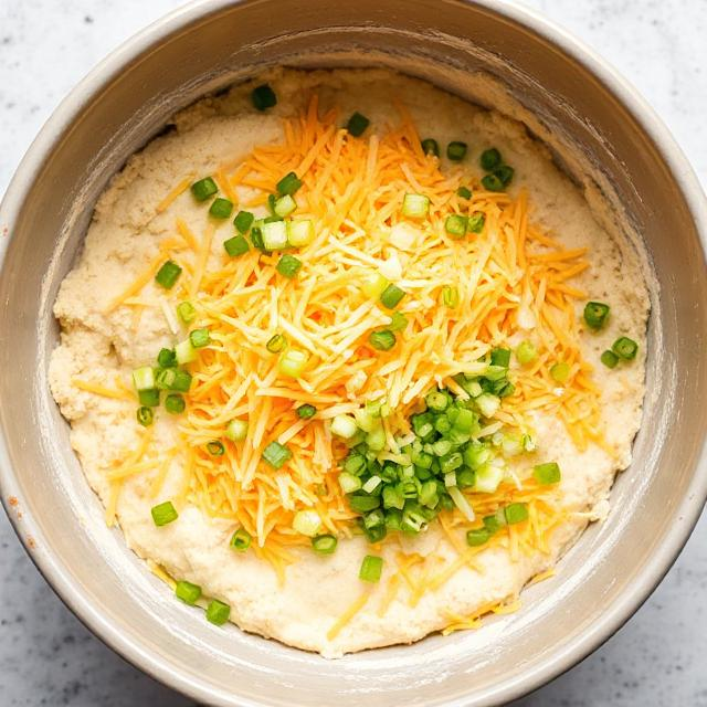 Easy Irish Cheddar Scallion Biscuits