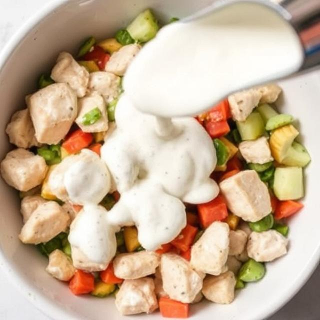 Easy Ranch Chicken Salad