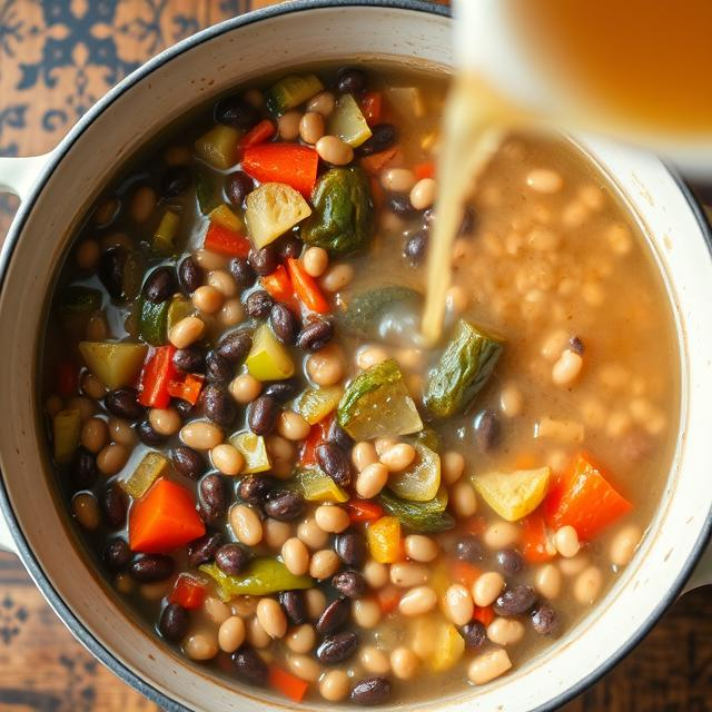 Easy Black-Eyed Pea Soup