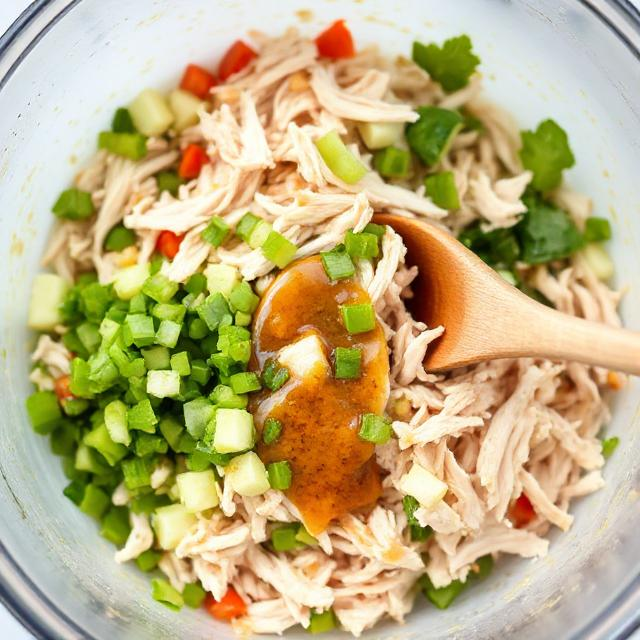 Easy Ranch Chicken Salad