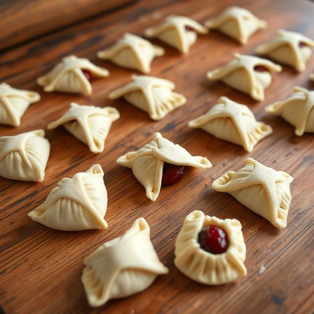 Easy Mini Cherry Pastries with Cream Cheese