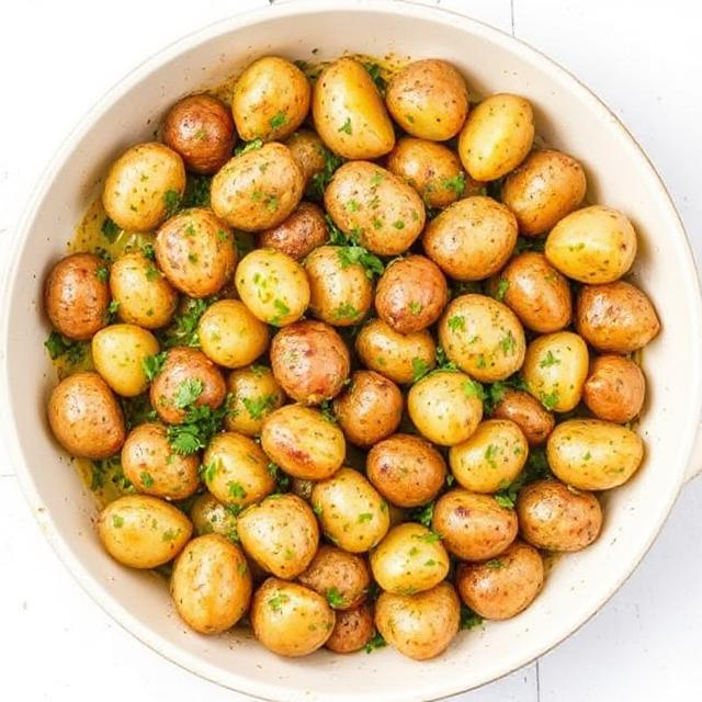 Easy Greek Lemon Potatoes