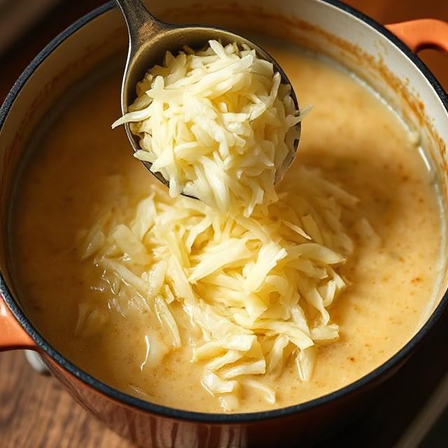 Easy Creamy Reuben Soup