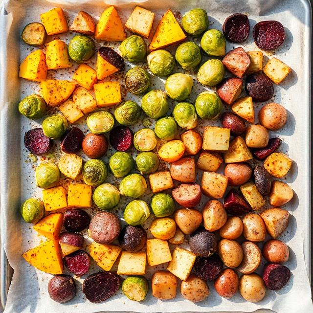 Easy Roasted Fall Vegetables