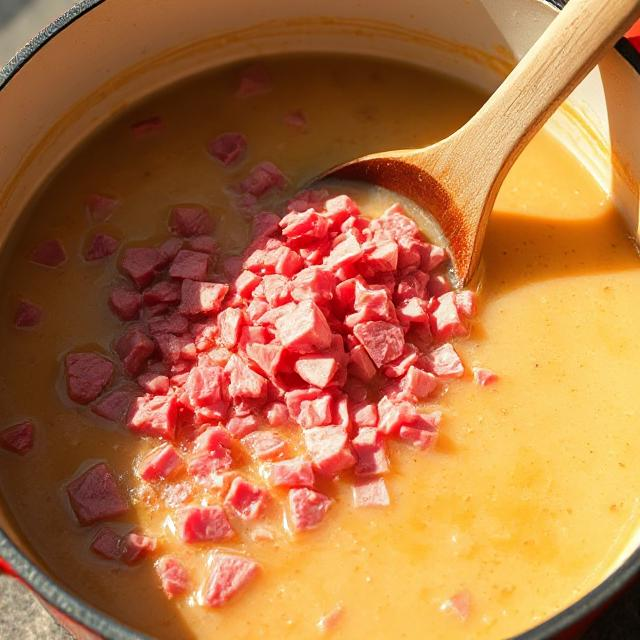 Easy Creamy Reuben Soup