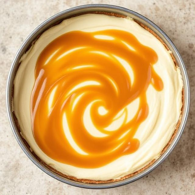 Easy Creamy Dulce de Leche Cheesecake