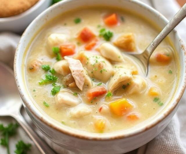 Easy Chicken Pot Pie Soup