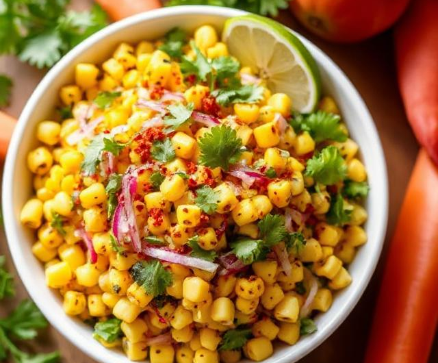 Easy Charred Corn and Tamarind Salad