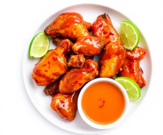 Easy Sweet Chili Lime Chicken Wings