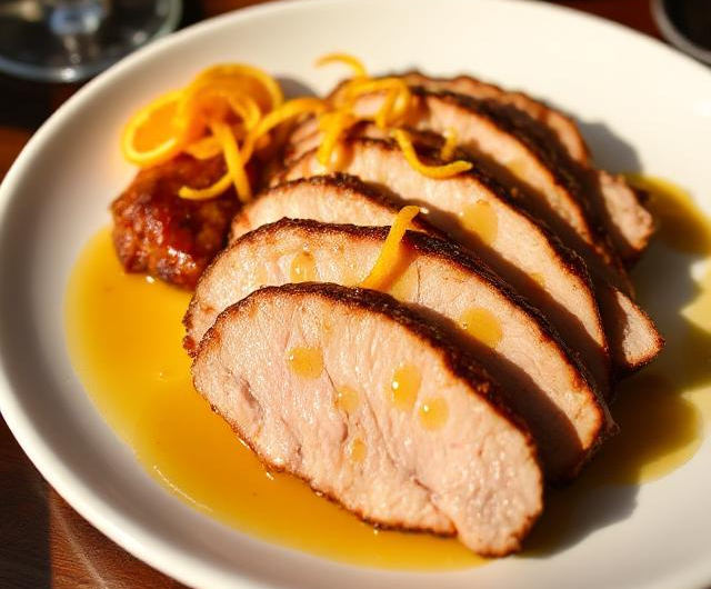 Easy Cumin-Spiced Duck Breast with Orange Reduction